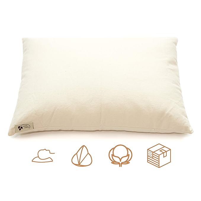 ComfyComfy Organic Luxury Buckwheat Pillow